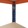 shelfplaza PRO 180x120x50cm Shelf v modro-oranžová Náhled obrázku produktu 4