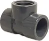 Mega T-Stück 90° PVC-U 50 mm x 1/2 Zoll x 50 mm Klebemuffe Produktbild-Vorschau 2