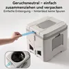 Faltbare Camping Toilette Tragbar Mobil WC Outdoor Reise Produktbild-Vorschau 4