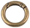 1 Ring Karabiner Rund | 34mm x 6mm altmessing Produktbild-Vorschau