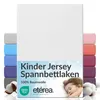 Jersey Spannbettlaken 60x120 - 70x140 cm, 100% Baumwolle Produktbild-Vorschau 1
