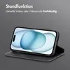 imoshion Slim Klapphülle iPhone 15 - Schwarz Produktbild-Vorschau 5