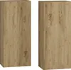Two tall, rectangular cabinets with a wood grain texture are shown side-by-side against a white background. Náhled obrázku produktu