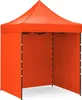 An orange pop-up tent shown from a three-quarter front view against a white background. Podgląd zdjęcia produktu