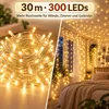 30M 300LEDs 8 Modi Lichterkette Strom, Timer, Merkfunktion, Produktbild-Vorschau 9