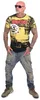 Yakuza Herren Deep Down Allover Regular T-Shirt, Schwarz, Produktbild-Vorschau 3