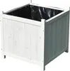 50x50 Blumenkübel Pflanzkasten Blumentrog Blumentopf Produktbild-Vorschau 3