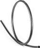 A black plastic tube is coiled on a white background. Produktbild-Vorschau