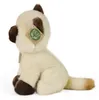 Peluche Gatto Siamese 18 Cm Ecologico Anteprima dell’immagine prodotto 4