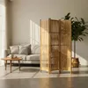 Relaxdays Roomdivider, 3-delig, inklapbaar, hoogte x Productafbeelding-voorbeeld 3