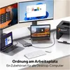USB 3.2 10 Gbit/s KVM-Switch 4x4 mit Fernbedienung, 4 Produktbild-Vorschau 3