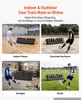 Le panneau de rebond pour football VEVOR mesure 95 x 25 x Voir les images du produit 3