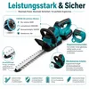 AJIEQAQ 21V Akku Heckenschere 1000W Brushless Motor mit Produktbild-Vorschau 4