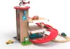 2Kids Toys Drewniany garaż z torem kolejowym Podgląd zdjęcia produktu 5