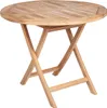 Massiver Gartentisch EMPIRE TEAK 90cm Teakholz rund Produktbild-Vorschau 10