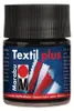 Marabu 1715 05 073 Textil plus Schwarz 073, 50 ml Anteprima dell’immagine prodotto 2