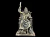 Zeus figura su trono scultura decorativa soggiorno Anteprima dell’immagine prodotto 8