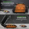 Nutrichef Indoor Smokeless Grill | Smart Grill & Produktbild-Vorschau 3