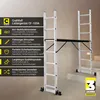 Craftfull Leitergerüst CF-103A | 4in1 Multigerüst aus Produktbild-Vorschau 2