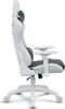A side view of a white and gray gaming chair. Produktbild-Vorschau