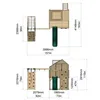 OutdoorToys Outdoor Spielturm mit Wellenrutsche, Spielhaus Produktbild-Vorschau 5