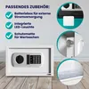 DEUBA®  Cassaforte Elettronica con Combinazione 31x20x20cm Anteprima dell’immagine prodotto 6