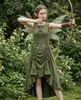 Scarlet Darkness Damen Steampunk Gothic Kleid Schnürung Produktbild-Vorschau 2