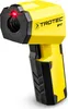 A yellow and black infrared thermometer with a red laser pointer. Produktbild-Vorschau
