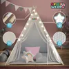 Spielwerk® Tenda da Gioco per Bambini in Cotone Anteprima dell’immagine prodotto 5