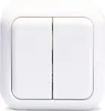 Serien-Schalter McPower ''Finery'', 2-fach, 250V/10A, AP, Produktbild-Vorschau 1