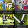 KESSER® Campingstuhl faltbar bis 150 kg Angelstuhl Produktbild-Vorschau 4