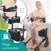 ELONEO Rollator faltbar und leicht mit Sitz, Produktbild-Vorschau 12