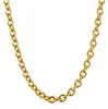 Goldkette Ankerkette rund Länge 50cm - Breite 1,4mm - 333-8 Produktbild-Vorschau 5