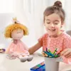 Lalka bobas z ubrankami śliczna miękka szmacianka piękna Podgląd zdjęcia produktu 4
