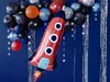 Raketen-Folienballon, 44x115cm, Mix Produktbild-Vorschau 2