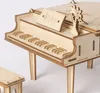 RoboTime Drevené 3D puzzle piano Náhľad obrázku produktu 16