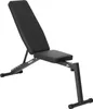 A black adjustable weight bench on a white background. Náhľad obrázku produktu
