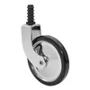 Schwarzes/chrom 75mm Theewagenrad 35kg Tragfähig Produktbild-Vorschau 1