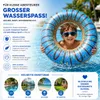 Opblaasbare donut-zwemring, diameter 120 cm – Zwemring voor Productafbeelding-voorbeeld 9
