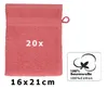 Betz 20 Stück Waschhandschuhe 16x21 cm PREMIUM 100% Produktbild-Vorschau 2