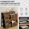 WOLTU Kommode mit 8 Schubladen, aus Metallrahmen Produktbild-Vorschau 4