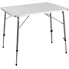 Deuba Alu Campingtisch klappbar höhenverstellbar 80x60cm Produktbild-Vorschau 1