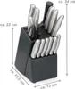 Messerblock, 12 hochwertige Messer, rostfreier Edelstahl, Produktbild-Vorschau 2