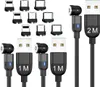 SOONTEC 2M+1M+1M Magnetic Charging Cable 360°&180° USB Voir les images du produit 1