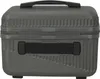 A close-up, front view of a gray travel beauty case. Anteprima dell’immagine prodotto