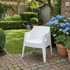 CLP 4er Set Gartenstühle Bartal stapelbar wetterfest Produktbild-Vorschau 3