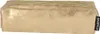 A gold pencil case with a zipper and a black tag with white text. Anteprima dell’immagine prodotto