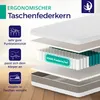 Taschenfederkernmatratze 180 x 200 cm H2 - Höhe 24 cm -  Produktbild-Vorschau 4