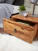 WOHNLING Design Nachttisch MUMBAI Massiv-Holz Sheesham Produktbild-Vorschau 8