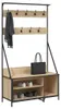 Věšák na kabáty s botníkem Sonoma dub 100x41x184 cm Náhled obrázku produktu 3